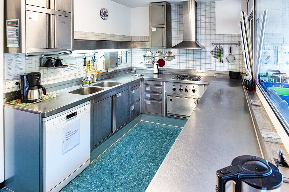 Hauswirtschaftsküche im Rahmen des Tagesstrukturangebots der Hilfeangebote für Erwachsene