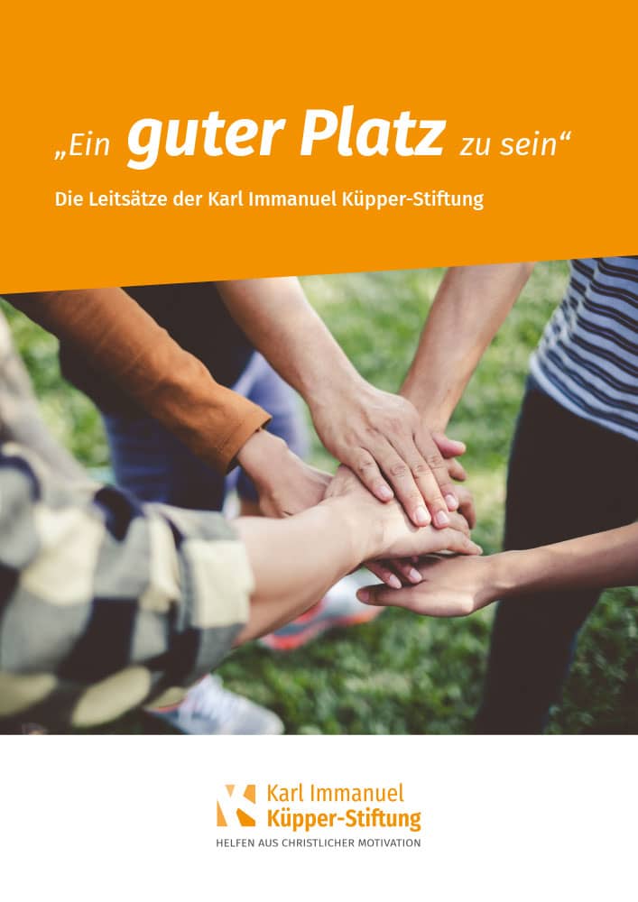 Titelblatt - Info-Folder - Leitsaetze - Karl Immanuel Kuepper-Stiftung