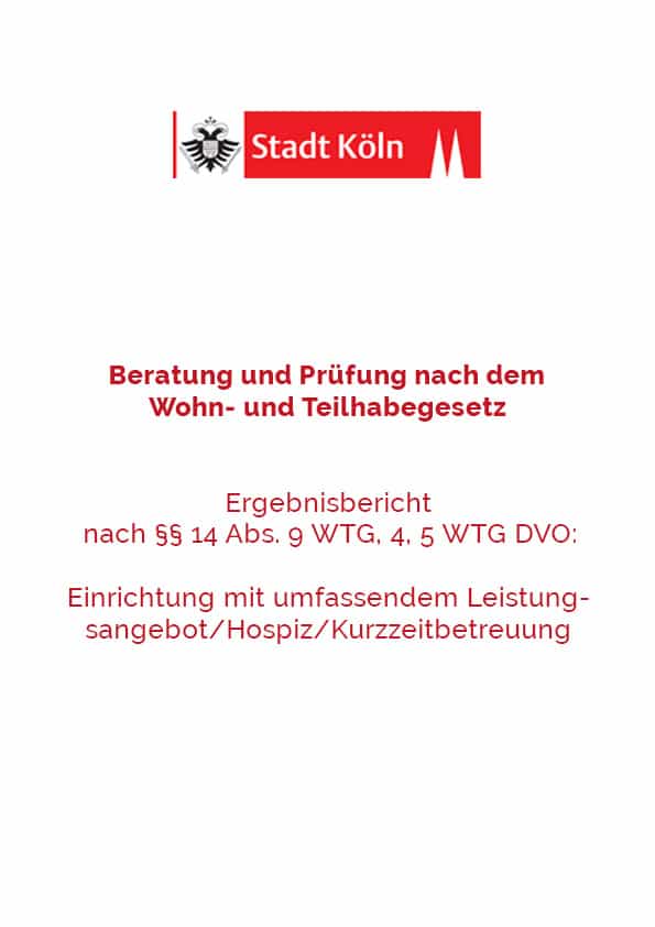 Ergebnisbericht-WTG-2023 des Luise-Maassen-Haus der Karl Immanuel Kuepper-Stiftung