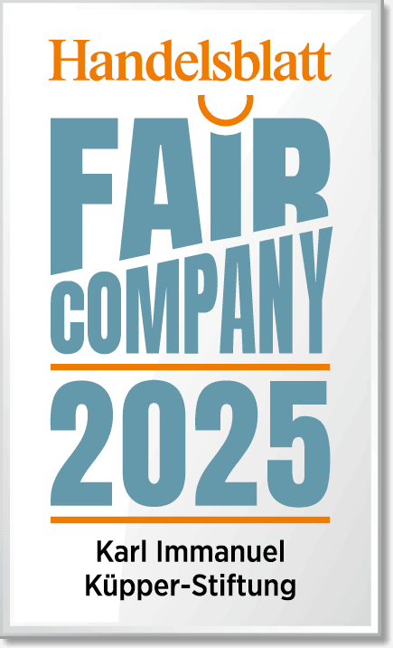 FairCompany-2025-Karl-Immanuel-Kuepper-Stiftung-compr Auszeichnung Fair Company 2025 - Karl Immanuel Kuepper-Stiftung