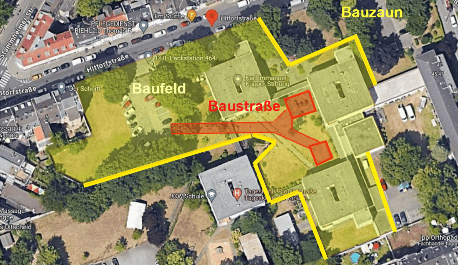 Fortgang unserer Revitalisierungsmaßnahme | Karl Immanuel Küpper-Stiftung