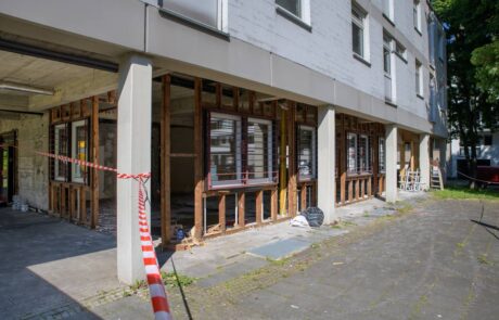 Karl-Immanuell-Kuepper-Stiftung Fortgang der Revitalisierung entkerntes Gebäudeteil 01
