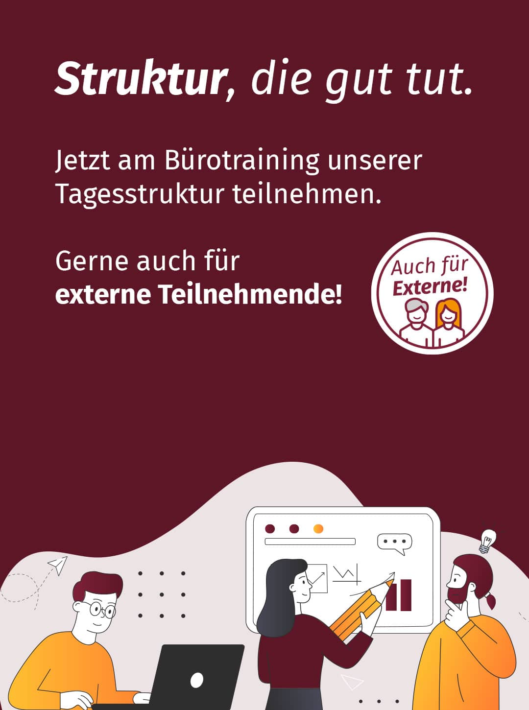 Bürotraining | Karl Immanuel Küpper-Stiftung