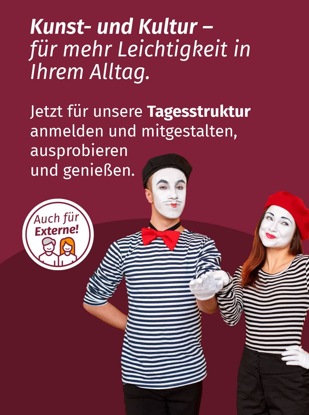 Freizeitnahe Tagesstruktur für Erwachsene | Karl Immanuel Küpper-Stiftung